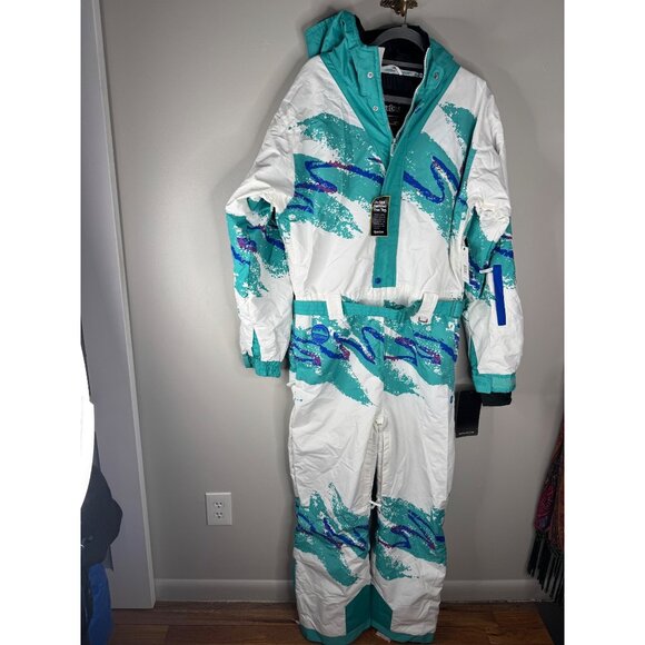 Tipsy Elves Retro Snow Suit Rip ‘N Sip Men's Size L NWT Defect - Picture 4 of 9